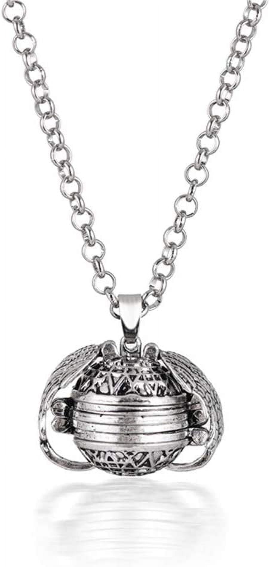 Photo Locket Necklace for Women Girls Locket Necklace That Holds 4