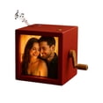 thumbnail image 1 of Photo Notebook Frame Animation, Unique Machine Mechanical Hand-cranked Notebook Picture Box with Photos That Can Play Songs,Unique Photo Gifts for Women Men, 1 of 8