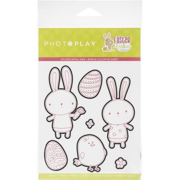 Photo Play Easter Wishes Die