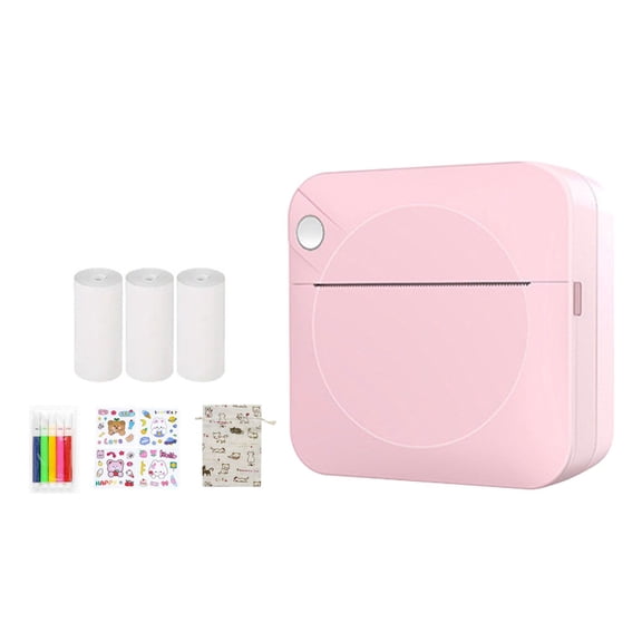 Photo Print Pod Device, Mobile Question Printer Portable Pocket Printer For Notes Diagrams Instant Printing On-The-Go Learning Aid