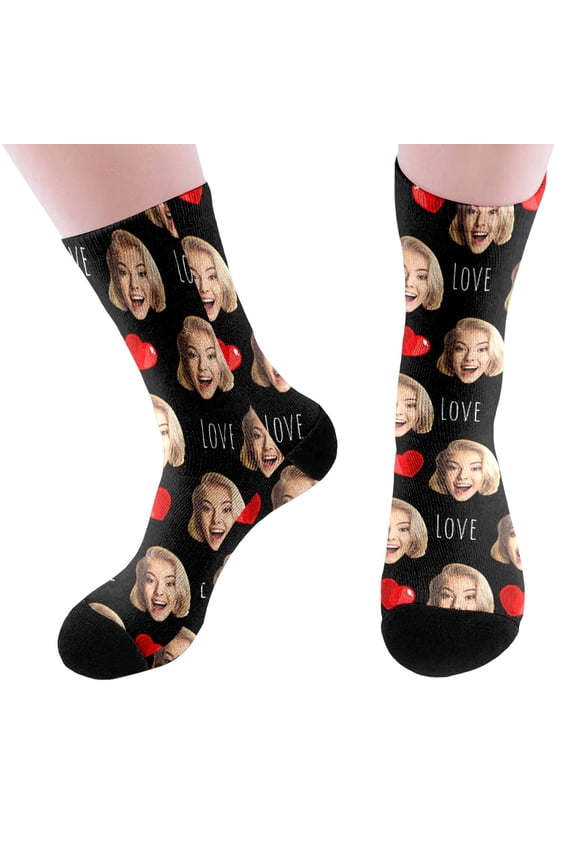 Photo Print Socks Create Your Own Unique Design Custom For Everyone