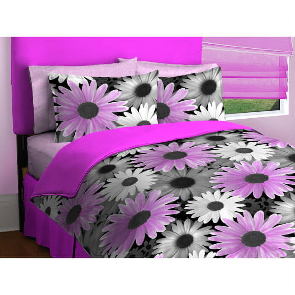 Photo Real Daisy Bedding Comforter Set
