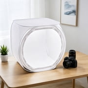 Photo Studio Light Box, Photography Light Tent Foldable Collapsible Product Photography Box with Carrying Bag   Glare-Free Light Diffuser for Professional Product Photos, Portable Photo Shooting Stud