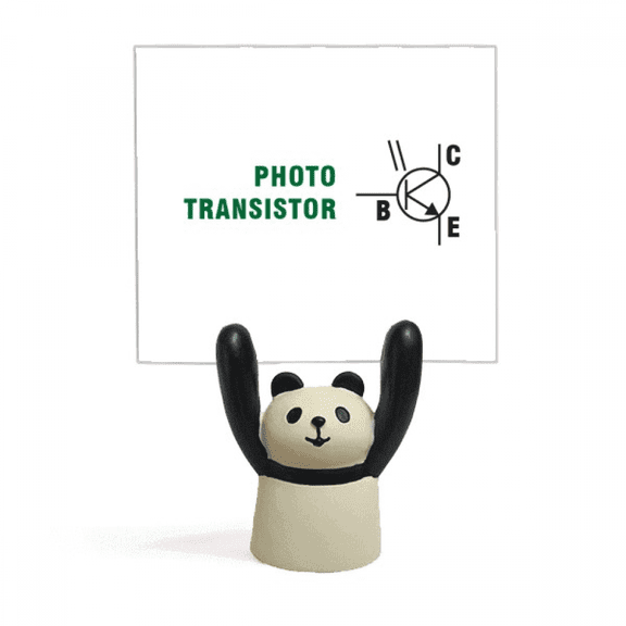 Photo Transfer Power Physics Memo Holder Cartoon Animal Panda Stand Decoration