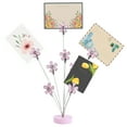thumbnail image 1 of Photo Tree Holder Clip 8 Branch Money Tree Family Tree Gift Card Holder with Clips Picture Frame Holder Stand for Memo Paper Note Wedding Photo Display Office Decor (Cherry Blossom), 1 of 7