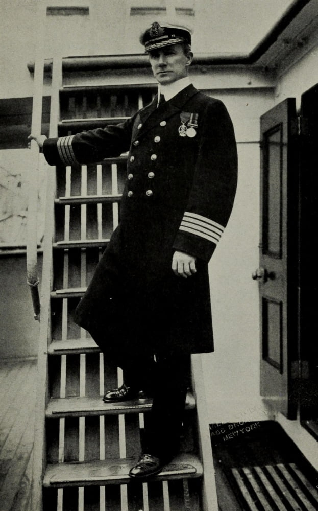 Photo Truth about the Titanic 1913 Captain Rostron of the SS Carpathia Canvas Art - (18 x 24)