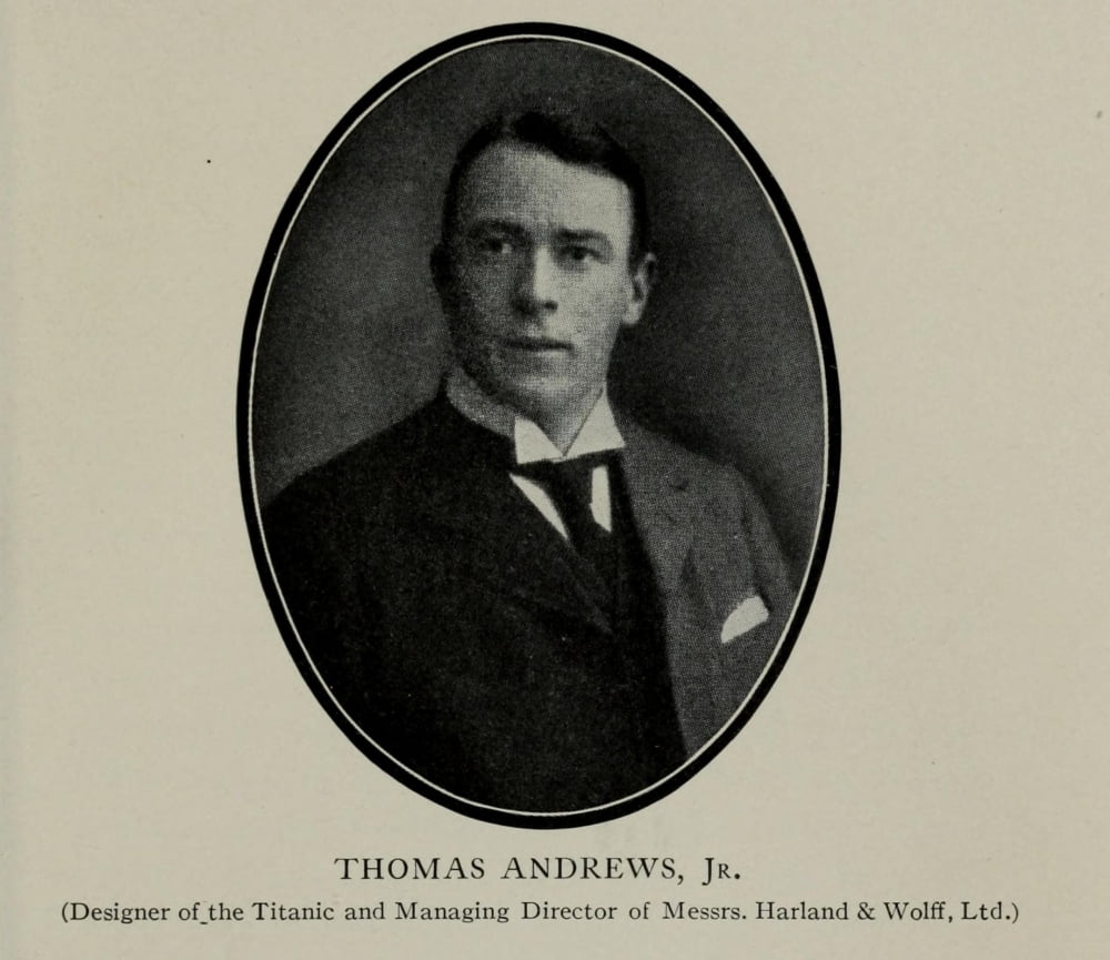 Photo Truth about the Titanic 1913 Thomas Andrews Jr Canvas Art - (18 x 24)