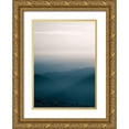 thumbnail image 1 of PhotoINC Studio 14x18 Gold Ornate Wood Framed with Double Matting Museum Art Print Titled - Blue Mountains V, 1 of 4