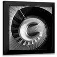 thumbnail image 1 of PhotoINC Studio 15x15 Black Modern Framed Museum Art Print Titled - Spiral Staircase No. 4, 1 of 5