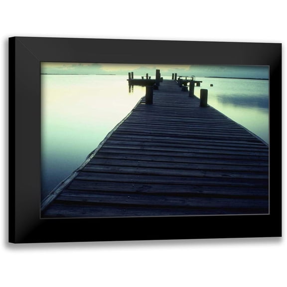 PhotoINC Studio 18x13 Black Modern Framed Museum Art Print Titled - Pier 1