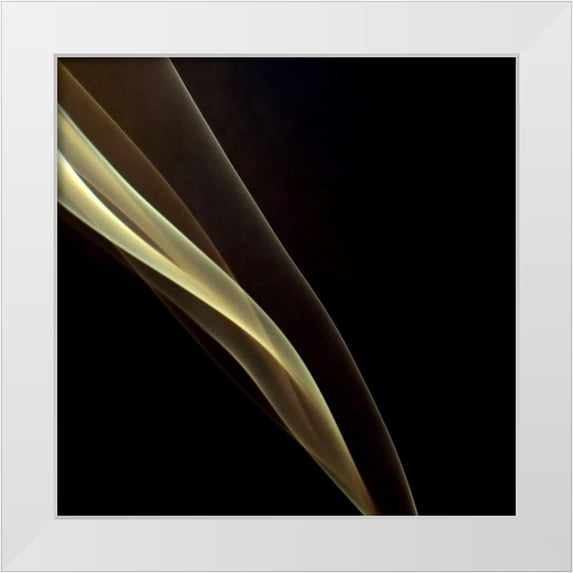PhotoINC Studio 20x20 White Modern Wood Framed Museum Art Print Titled - Smoke
