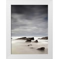thumbnail image 1 of PhotoINC Studio 25x32 White Modern Wood Framed Museum Art Print Titled - Rocks in Mist, 1 of 4