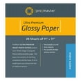 thumbnail image 1 of Promaster 1540 11X17 Glossy Inkjet Paper - 20 Sheets, 1 of 2