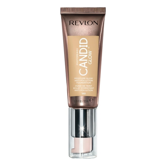 PhotoReady Candid Glow Moisture Glow Anti-Pollution Foundation, 150 Crème Brulee, 0.75 fl oz