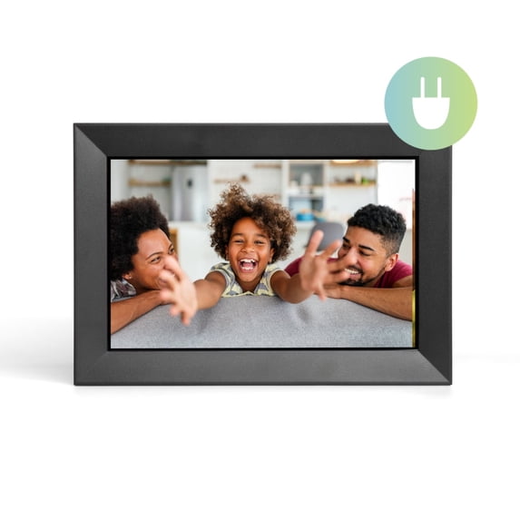 PhotoSpringㅤ Lite 10in WiFi Digital Picture Frame | Send Photos by Email, Web or Our Free App | Electronic Picture Frame with Touchscreen & 32GB Internal Memory | Easy Setup | Play Video up to 5min