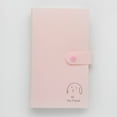 thumbnail image 1 of Photocard Binder, PVC Photocard Holder Book, Clear Photo Card Holder Album Portable Photocard Album Book Kpop Collect Book, Double Size Display (Pink), 1 of 6
