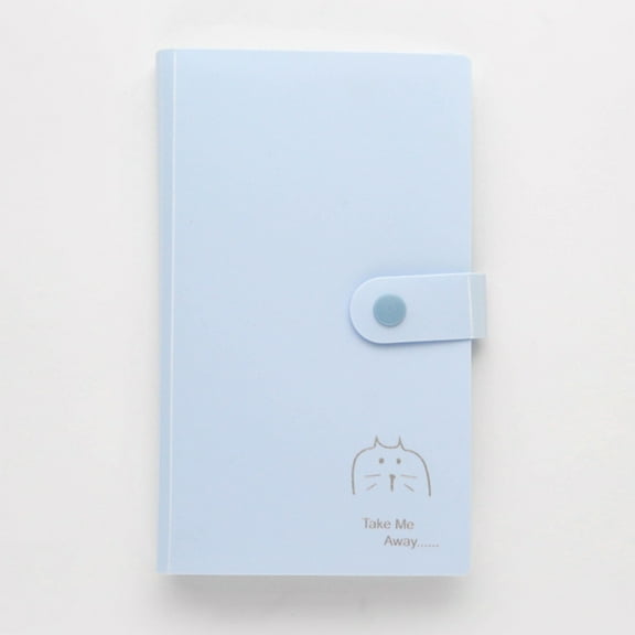 Photocard Binder Photo Card Holder Photocard Binder Storage Book Index Card Binder Flash Card Holder Trading Card Organizer Small Portable Business Card Album Girls Boys Gift