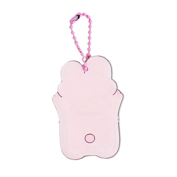 Photocard Holder Keychain Badge Holder with Keychain Student Bus Card Pendant Keychain for School Travel