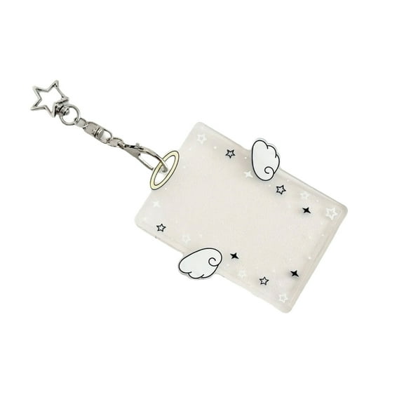 Photocard Holder Keychain Cartoon Photocard Holder Id Cards Protective Sleeve