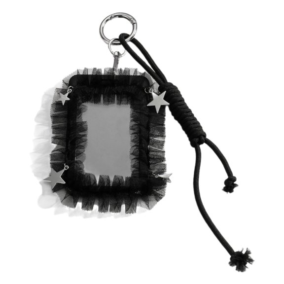 Photocard Holder Keychain ID Badge Holder Keychain Student Bus Card Pendant