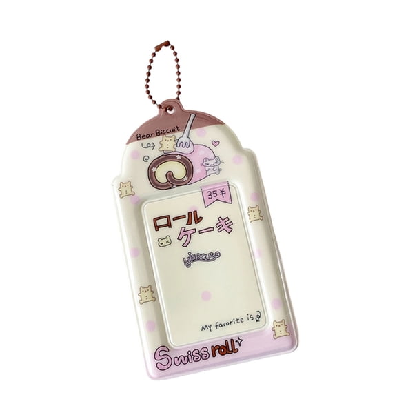 Photocard Holder Keychain ID Cards Holder Photo Card Holder Pendant Keychain