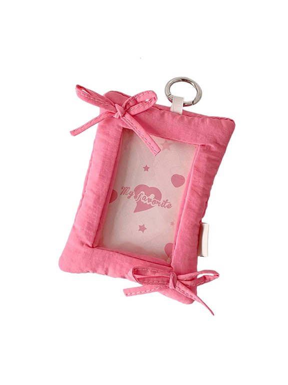Photocard Holder Keychain ID Cards Holder Photo Card Holder Pendant Keychain