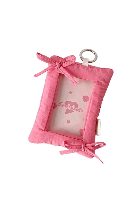 Photocard Holder Keychain ID Cards Holder Photo Card Holder Pendant Keychain