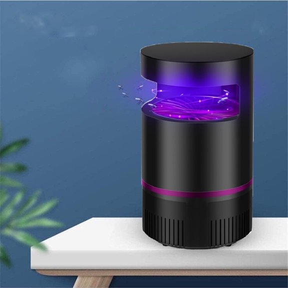 Photocatalytic Indoor Mosquito Repeller, Suitable for Bedroom and Kitchen, Black