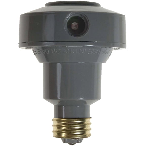 Westek OLC5CFLBC-4 150 Watt Outdoor Flood Light Control, Grey