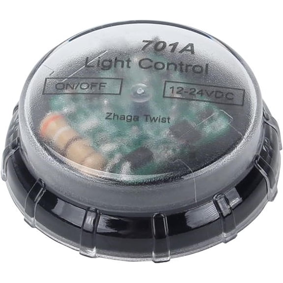Photocell Sensor for Outdoor Lighting, Twist Lock Dusk to Dawn Sensor, Auto On Off Light Control Switch, IP66 Waterproof Day Night Sensor for Street/Courtyard Lights