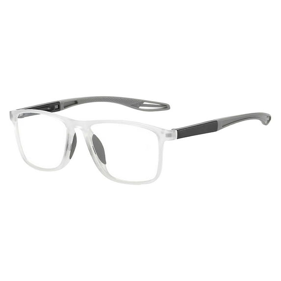 Photochromic Bifocal Reading Glasses for Men | Multi-Focus Presbyopia Eyewear | Lightweight Sports Style with Blue Light Filter | Includes Case & Cloth