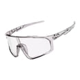 thumbnail image 1 of Photochromic Cycling Sunglasses for Men Women Sports Bike Glasses Clear Running Sunglasses UV Protection Bold Square Full Rim Sport Riding Glasses Driving, 1 of 4