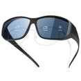 thumbnail image 1 of Photochromic Polarized Over Glasses Sunglasses for Prescription Eyeglasses, UV400 Transition Lenses, TR90 Lightweight 26g, Glare Reduction Sunglasses for Men & Women, 1 of 7