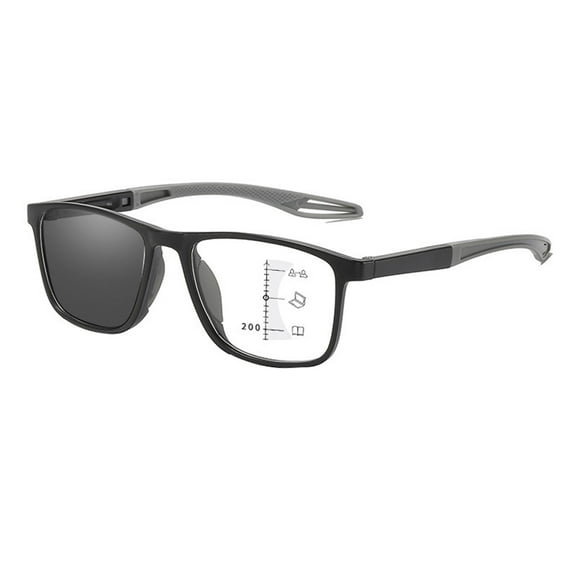 Photochromic Progressive Multifocus Computer Reading Glasses Transition UV Sunglasses Anti Glare Sun Reader