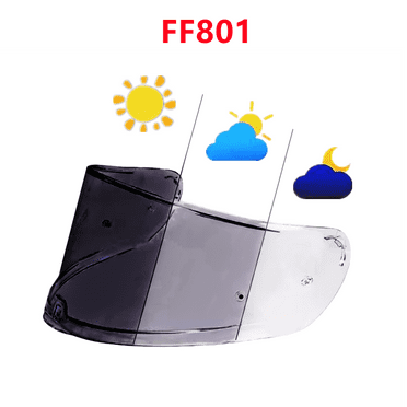 Photochromic face shield for LS2 Ft2 Vector Sedici Strada2 Strada3 FF801 FF397 helmet shield Photochromic