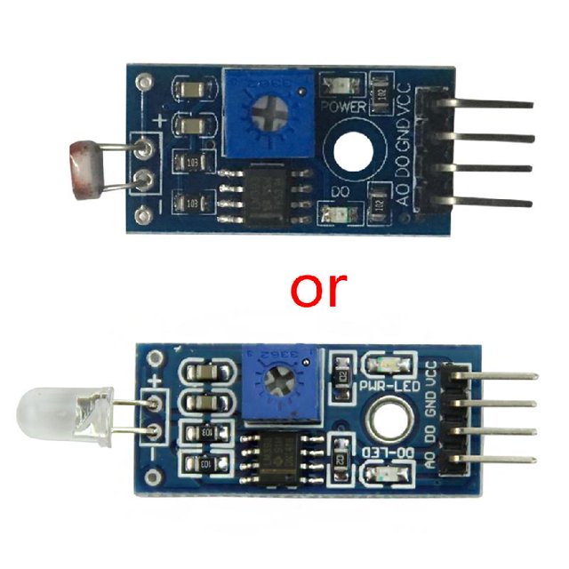 Photodiode Light Sensor Module 3.3-5V Input Light Sensor Raspberry pi ...