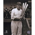 thumbnail image 1 of Photofile PFSAADP00101 Babe Ruth - with 3 bats Sports Photo - 8 x 10, 1 of 1