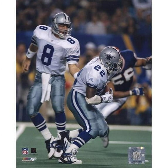 Photofile PFSAAEY03301 Troy Aikman Emmitt Smith Sports Photo - 8 x 10