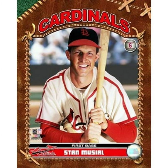 Photofile PFSAAIA04401 Stan Musial - Studio Plus Sports Photo - 8 x 10