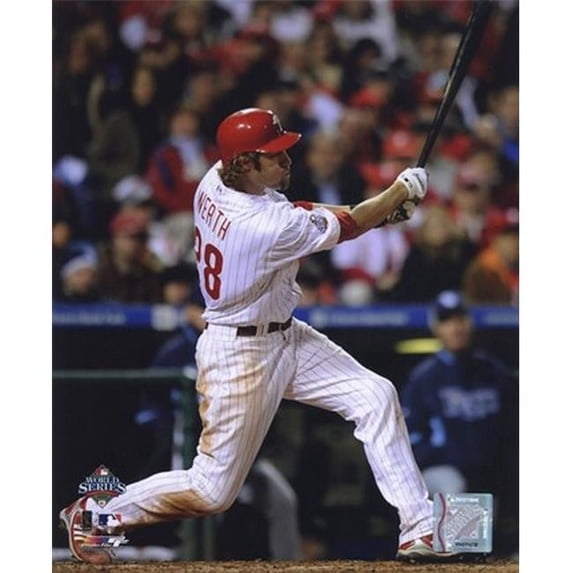 Photofile PFSAAKL23901 Jayson Werth Game four of the 2008 MLB World Series Sports Photo - 8 x 10