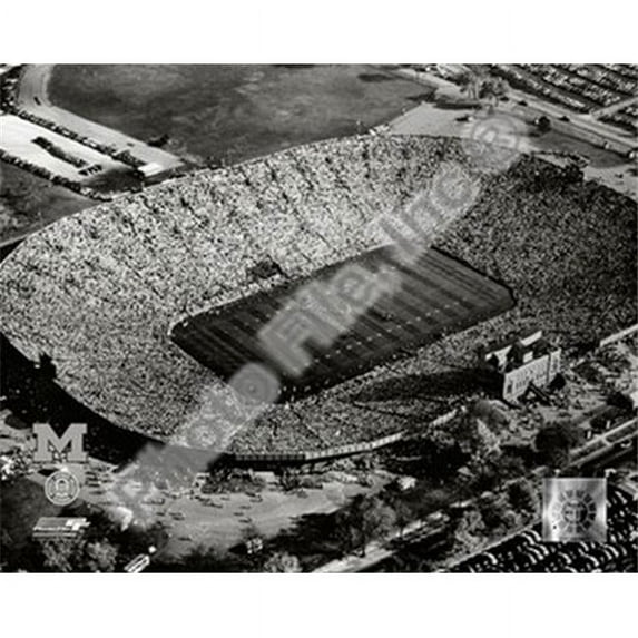 Photofile PFSAALH07201 Michigan Stadium - 1955 Sports Photo - 10 x 8