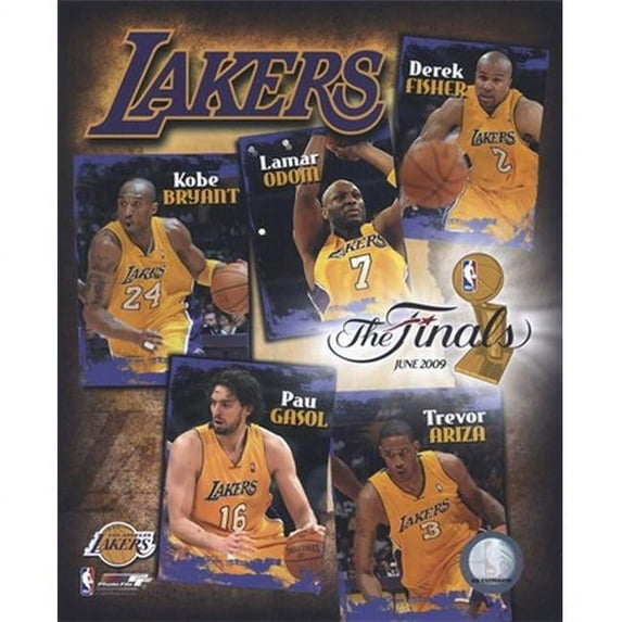 Photofile PFSAALJ15101 2009 Finals - Lakers ''Big 5'' Sports Photo - 8 x 10
