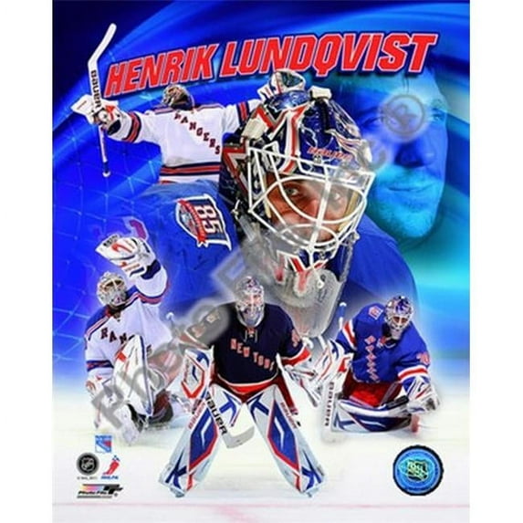 Photofile PFSAANC14701 Henrik Lundqvist 2011 Portrait Plus Sports Photo - 8 x 10