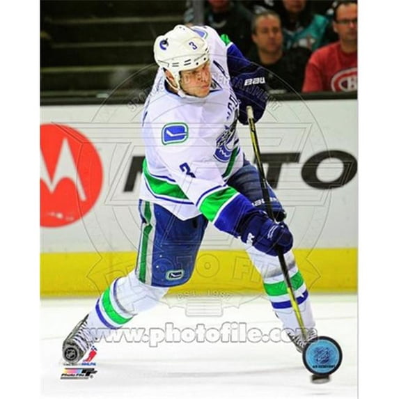 Photofile PFSAAOJ20201 Kevin Bieksa 2011-12 Action Poster by Unknown -8.00 x 10.00