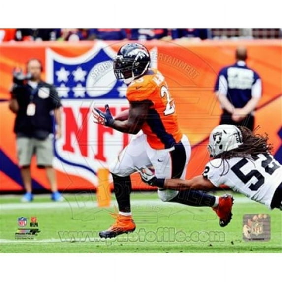 Photofile PFSAAPF16001 Willis McGahee 2012 Action Sports Photo - 10 x 8
