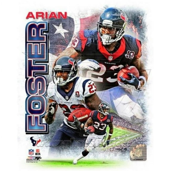 Photofile PFSAAPG13501 Arian Foster 2012 Portrait Plus Sports Photo - 8 x 10