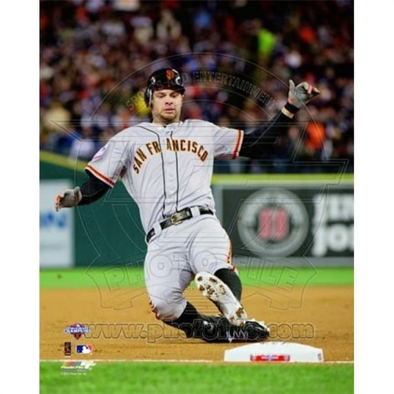 Photofile PFSAAPI05101 Brandon Belt RBI Triple Game 4 of the 2012 World Series Action Sports Photo - 8 x 10
