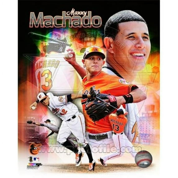 Photofile PFSAAQD02701 Manny Machado 2013 Portrait Plus Sports Photo - 8 x 10