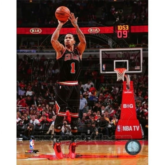 Photofile PFSAAQK03801 Derrick Rose 2013-14 Action Sports Photo - 8 x 10