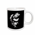 thumbnail image 1 of 3drose, Photograph of an Angel Statue with a Dramatic Black Background., 11oz Mug, 1 of 6